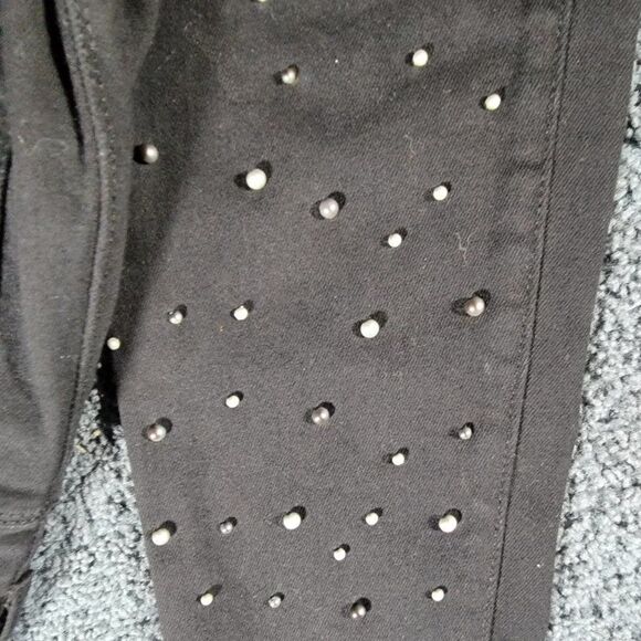 Style& Co Womens Black Skinny Leg Jeans Size 4 - Picture 4 of 9